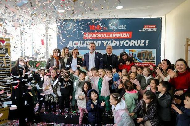 Bayraklı Belediyesi, anaokullarının açılışını yaptı