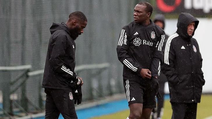 Beşiktaş'ta Masuaku takımla idmana çıktı