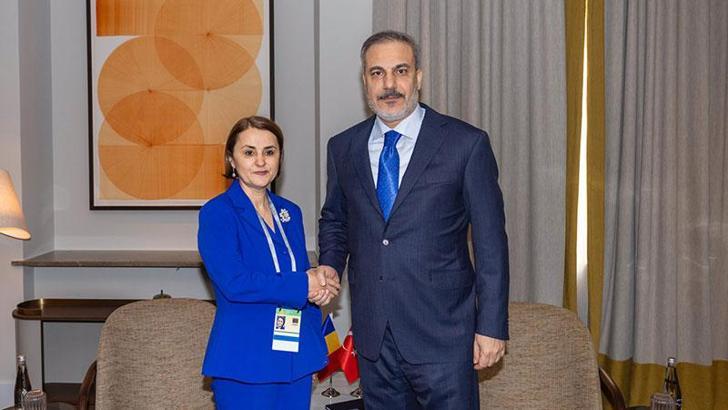 Bakan Fidan, Romanya Dışişleri Bakanı Odobescu ile görüştü