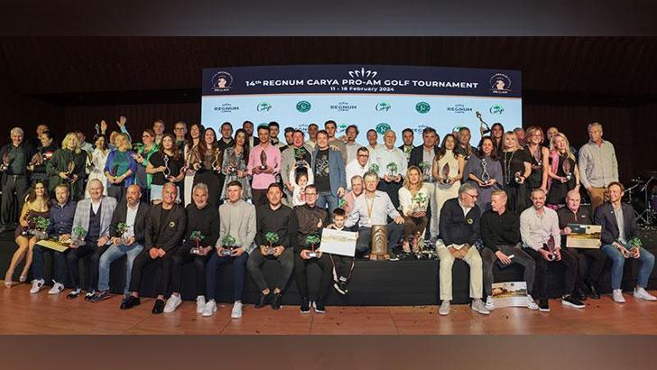 Regnum Carya Pro-Am Golf Turnuvası sona erdi