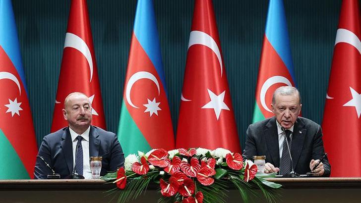 Cumhurbaşkanı Erdoğan: Barış sürecinde Azerbaycan ile omuz omuza hareket ediyoruz