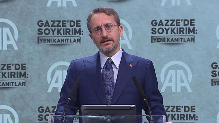 İletişim Başkanı Altun: İsrail'in 200'e yakın dezenformasyonunu deşifre ettik
