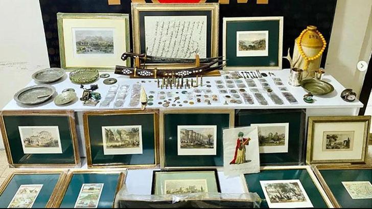 Kırklareli merkezli 11 ilde, tarihi eser kaçakçılığına 20 gözaltı