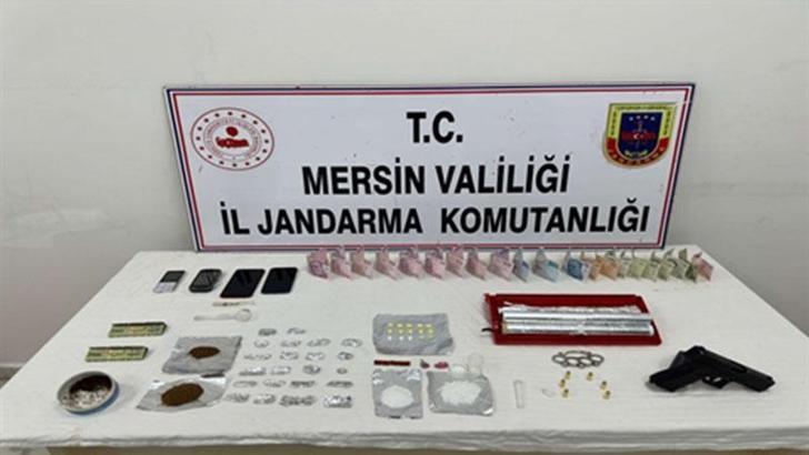 Mersin'de uyuşturucu operasyonu: 6 gözaltı
