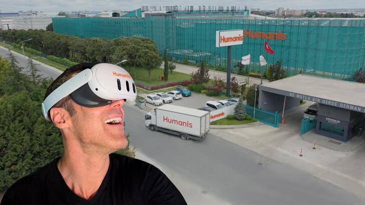 Humanis, üretim tesisini sanal gerçeklik filmiyle tanıtıyor