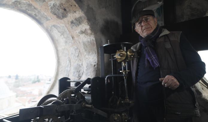 Saati çalınan tarihi kulede 40 yıl sonra bir ilk