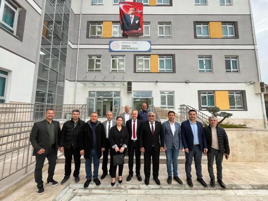 Tekeli Ortaokulu'nun yeni binası açıldı