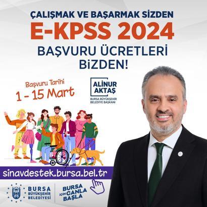 EKPSS başvuru ücretleri Büyükşehir’den
