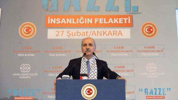 Kurtulmuş: İsrail'in en büyük gücü, mazlum milletlerin dağınıklığıdır