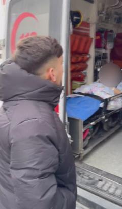 Ambulansın hasta taşımadığını iddia etti; hastayı görünce 'Aciliyeti var mı' diye sordu