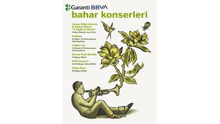 Garanti BBVA’nın bahar konserleri başlıyor