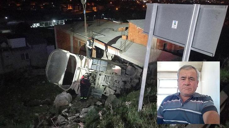 Balıkesir'de freni boşalan kamyon eve girdi: 2 ölü