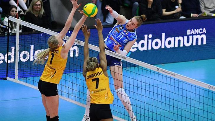 VakıfBank, CEV Şampiyonlar Ligi’ne çeyrek finalde veda etti