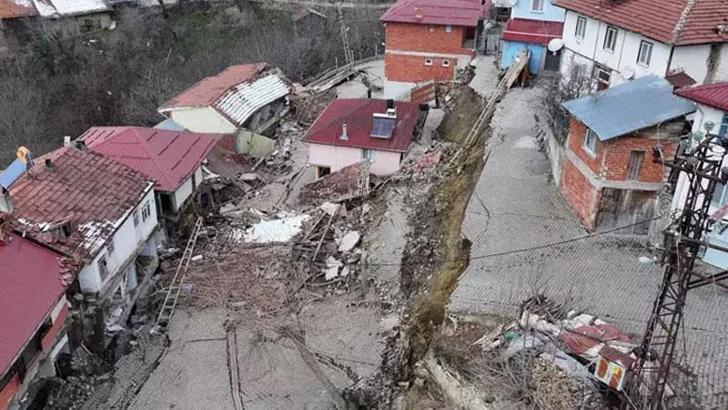 Tokat'ta heyelan bölgesine 1 milyon 188 bin lira acil yardım ödeneği gönderildi