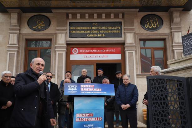 Büyükçekmece’de Celaliye Ramazan-Gülsüm Gürsu Camii hizmete açıldı