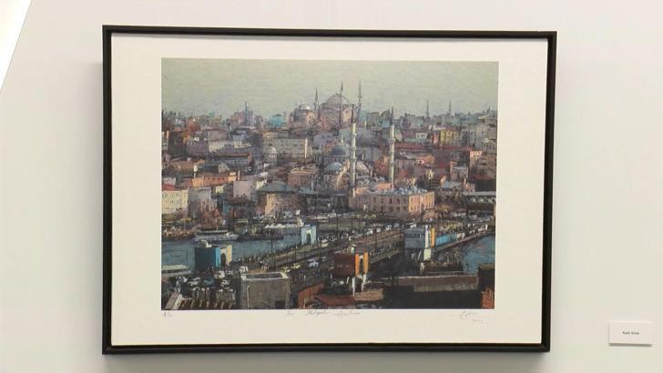 'Kent Manzaraları' sergisi İstanbul Kent Üniversitesi'nde açıldı