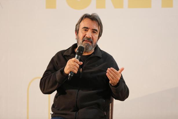 Yönetmen Zeki Demirkubuz Küçükçekmece’de söyleşiye katıldı