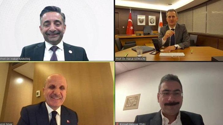 'Savunma Sanayii 101 ve 401' dersleri Savunma Sanayii Başkanı Görgün ile YÖK Başkanı Özvar'ın katılımıyla başladı