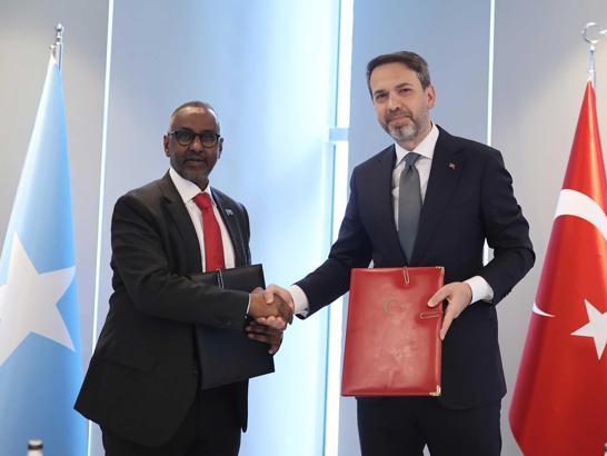 Türkiye ile Somali arasında petrol ve doğal gaz anlaşması