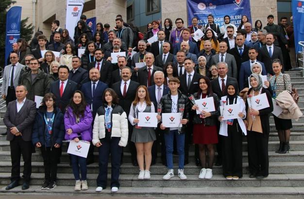 TÜBİTAK Araştırma Projeleri Yarışması'nda Kayseri'ye 10 birincilik