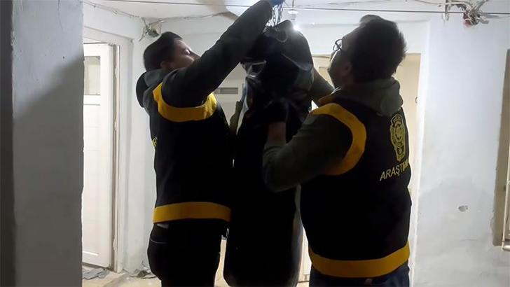 Evdeki boks torbasından 40 bin uyuşturucu hap çıktı