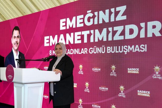 İstanbul- AK Parti Kadın Kolları’ndan '8 Mart Dünya  Kadınlar Günü’' açıklaması