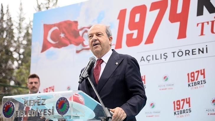KKTC Cumhurbaşkanı Tatar: Kıbrıs’ın başkalarının egemenliğine geçmesine asla müsaade edemeyiz