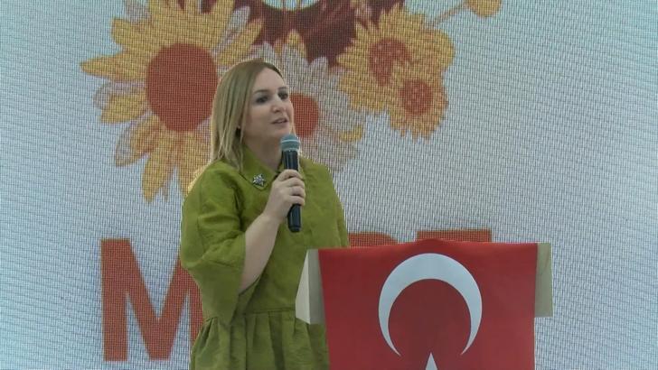 İstanbul-AK Parti Bayrampaşa Adayı Bayraktar, 8 Mart Dünya Kadınlar Günü'nde Şehit Astsubay Esma Çevik'i unutmadı