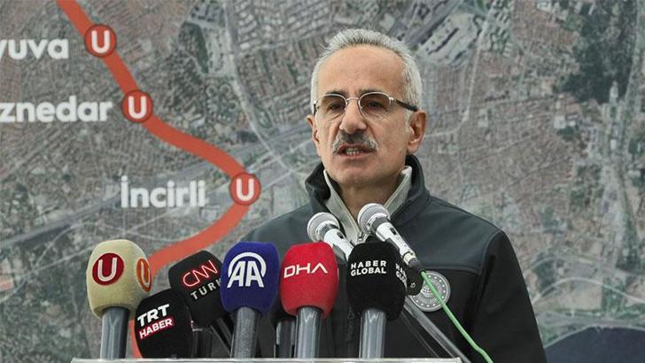 Bakan Uraloğlu: Hattımızla Kayaşehir-Bakırköy arası 39 dakika olacak
