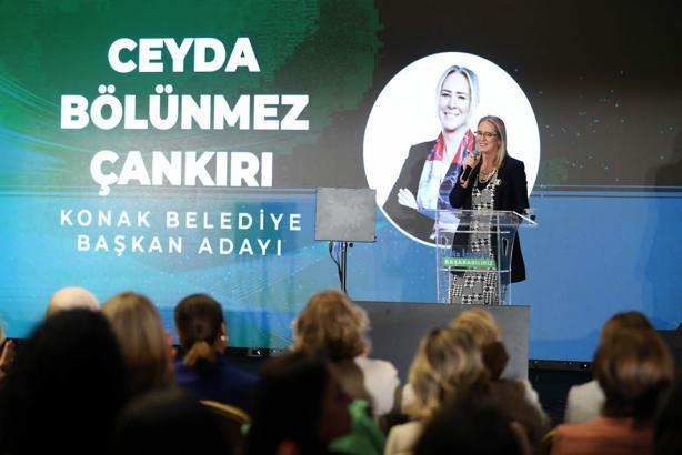AK Parti Konak Belediye Başkan Adayı Çankırı: Girişimci kadınlara 100 bin liraya kadar destek vereceğiz