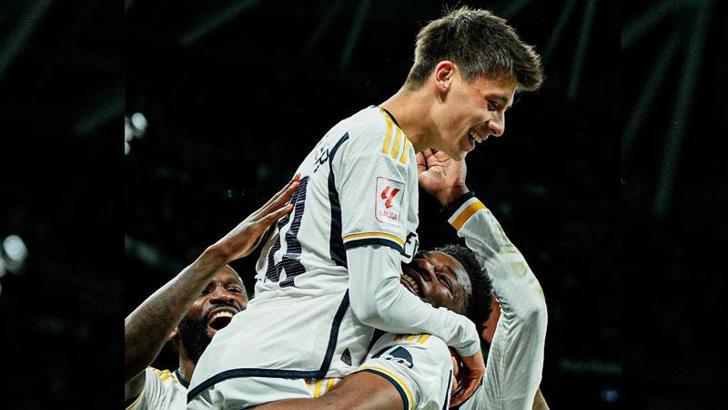 Arda Güler, Real Madrid formasıyla ilk golünü attı