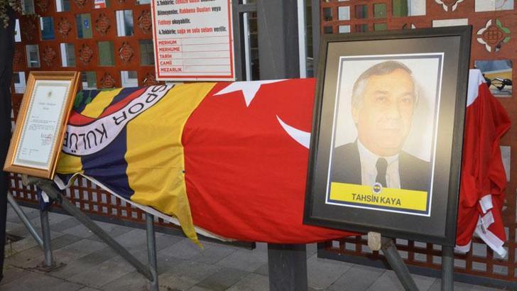 Fenerbahçe Eski Başkanı Tahsin Kaya son yolculuğuna uğurlandı