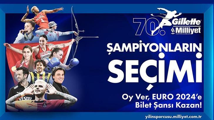 70. Gillette Milliyet Yılın Sporcusu Ödülleri’nde halk oylaması başladı