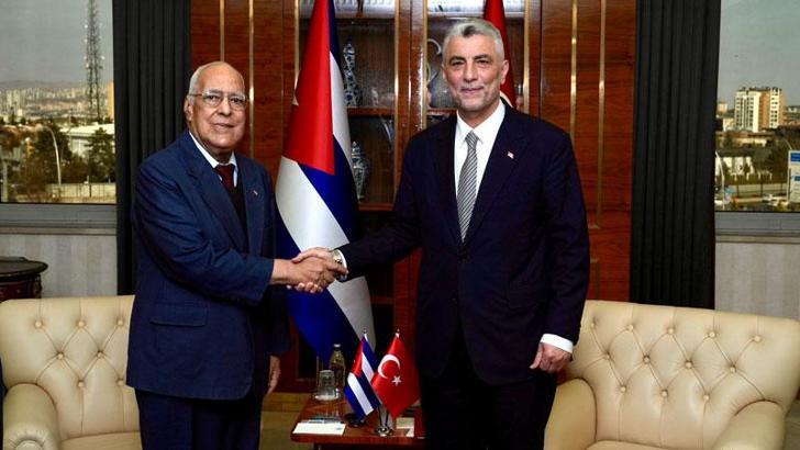 Türkiye ile Küba ticari ilişkilerine yönelik yol haritası imzalandı