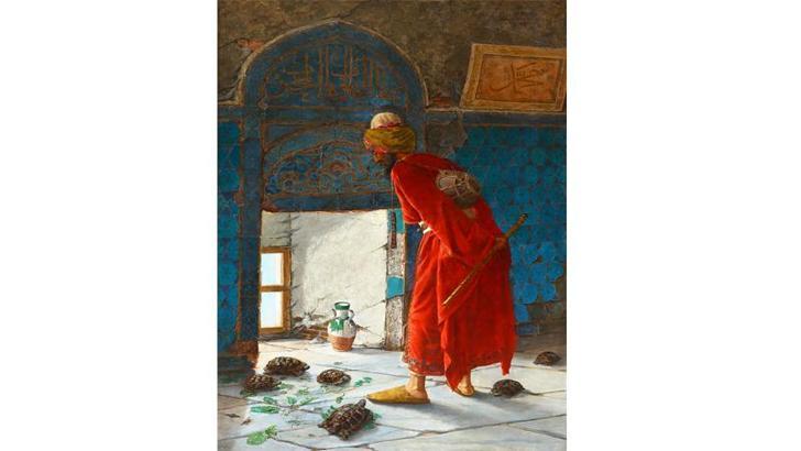 İkinci ‘Kaplumbağa Terbiyecisi’ Türkiye İş Bankası Resim Heykel Müzesi’nde