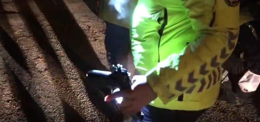 Çorum’da asayiş uygulaması 18 silah ele geçirildi