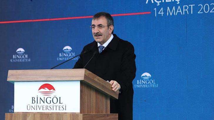 Cumhurbaşkanı Yardımcısı Yılmaz: Bölgenin kaynaklarını kullanarak yerel ekonomiyi güçlendirmeye devam edeceğiz