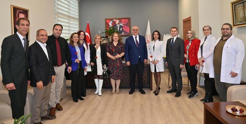 Başkan Ergün, sağlık çalışanlarıyla bir araya geldi