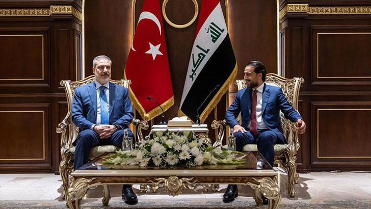 Bakan Fidan, Irak Türkmen Cephesi Başkanı Turan ile görüştü