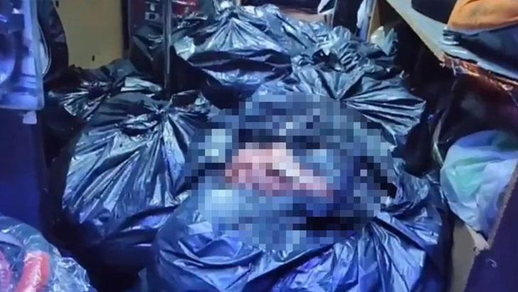 Durdurulan TIR'da 700 kilo at ve eşek eti ele geçirildi