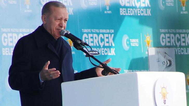 Erdoğan: Milletimizin kutlu davasının pazarlık masalarında meze yapılmasına gönlümüz razı gelmez