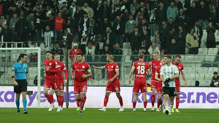 Beşiktaş - Antalyaspor: 1-2