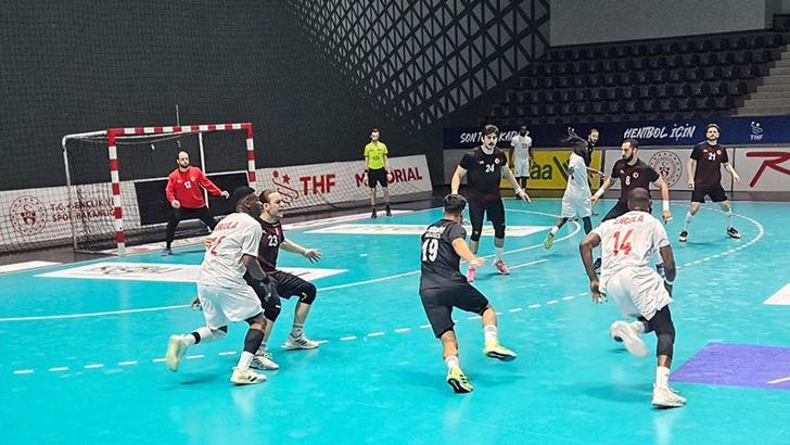 A Milli Erkek Hentbol Takımı, Angola'yı mağlup etti