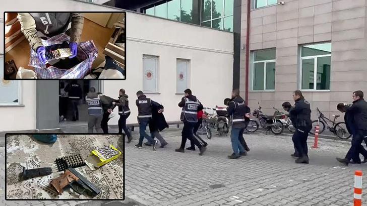 Erzincan'da suç örgütüne yönelik operasyonda 6 tutuklama