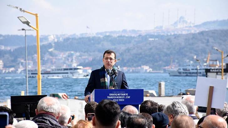 İmamoğlu Kabataş Transfer Merkezi 1. etabının açılışını yaptı