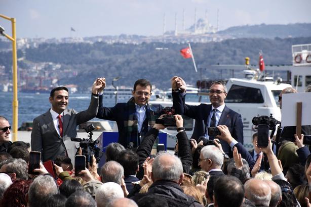 İstanbul - İmamoğlu Kabataş Transfer Merkezi 1. etabının açılışını yaptı