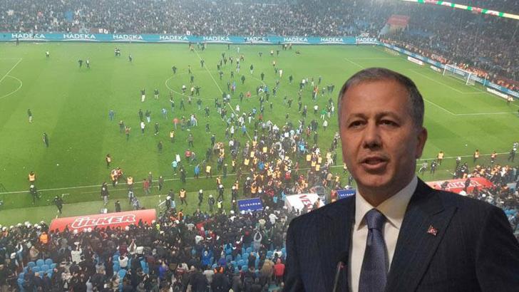 Bakan Ali Yerlikaya: Futbol sahalarında şiddet olaylarının yaşanması asla kabul edilemez