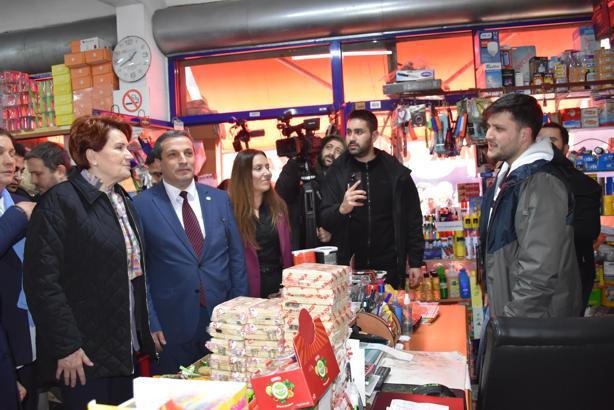 Akşener: Diyorlar ki Erdoğan'a oy istiyor, ne alakası var kardeşim