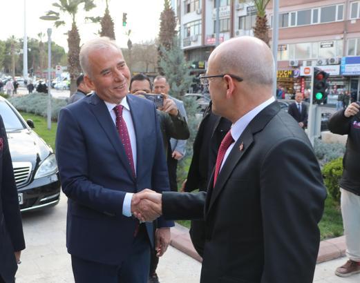 Bakan Şimşek, Aydın'da iş insanları ile buluştu (2)