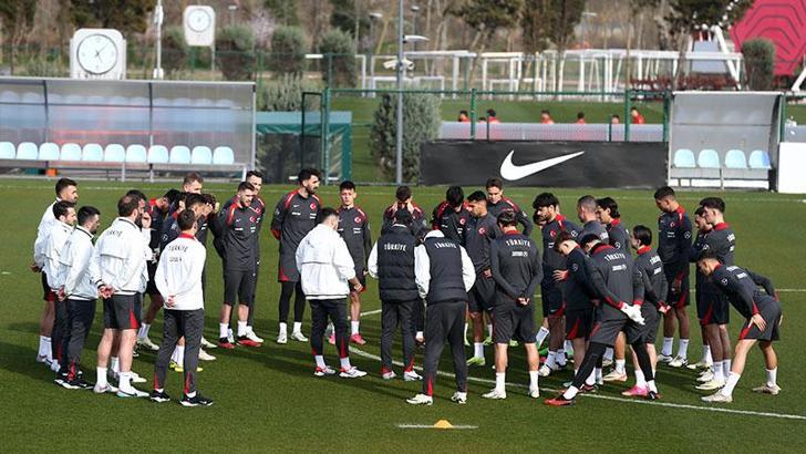 A Milli Futbol Takımı hazırlıklarına devam etti